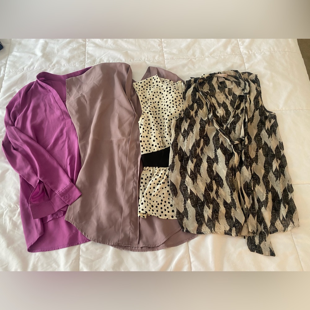 Work Top Bundle- 4 XS Tops - Various Brands